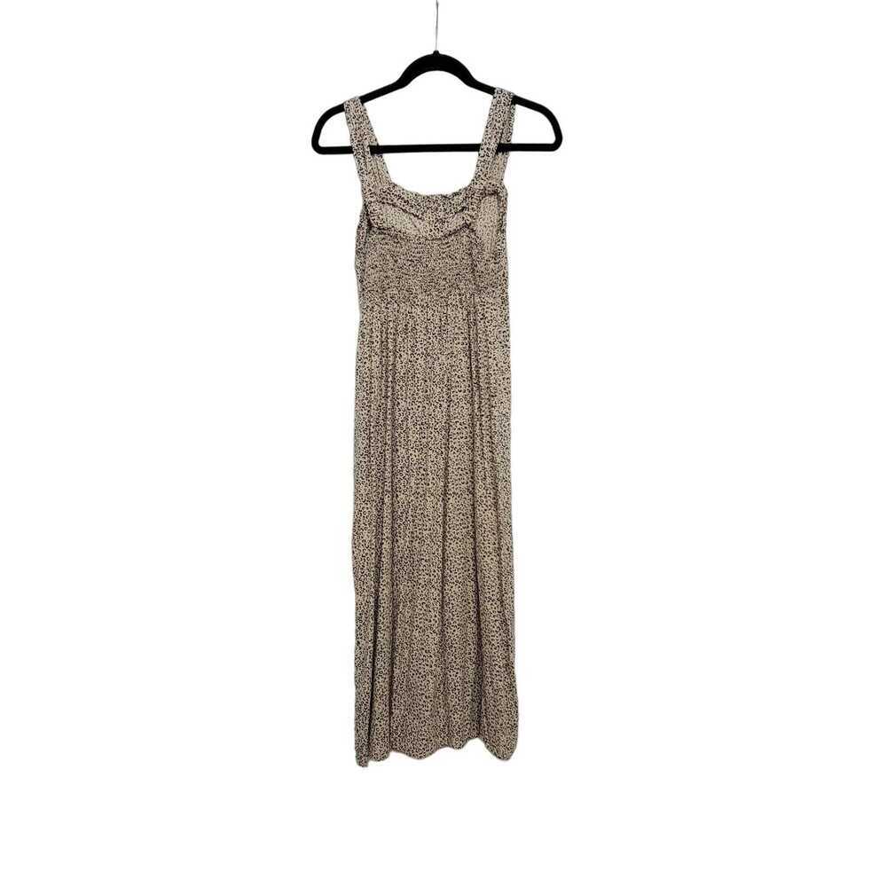 Y2K Strappy Button Animal Print Midi Dress - Picture 2 of 10